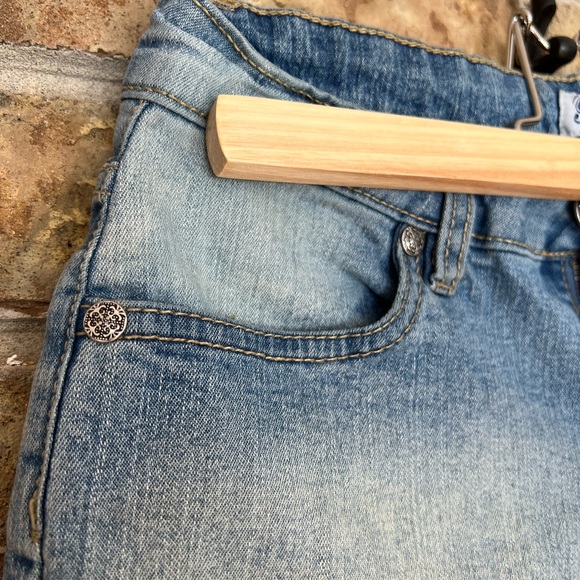 Blue Crush Blue Jean Shorts - Picture 3 of 11